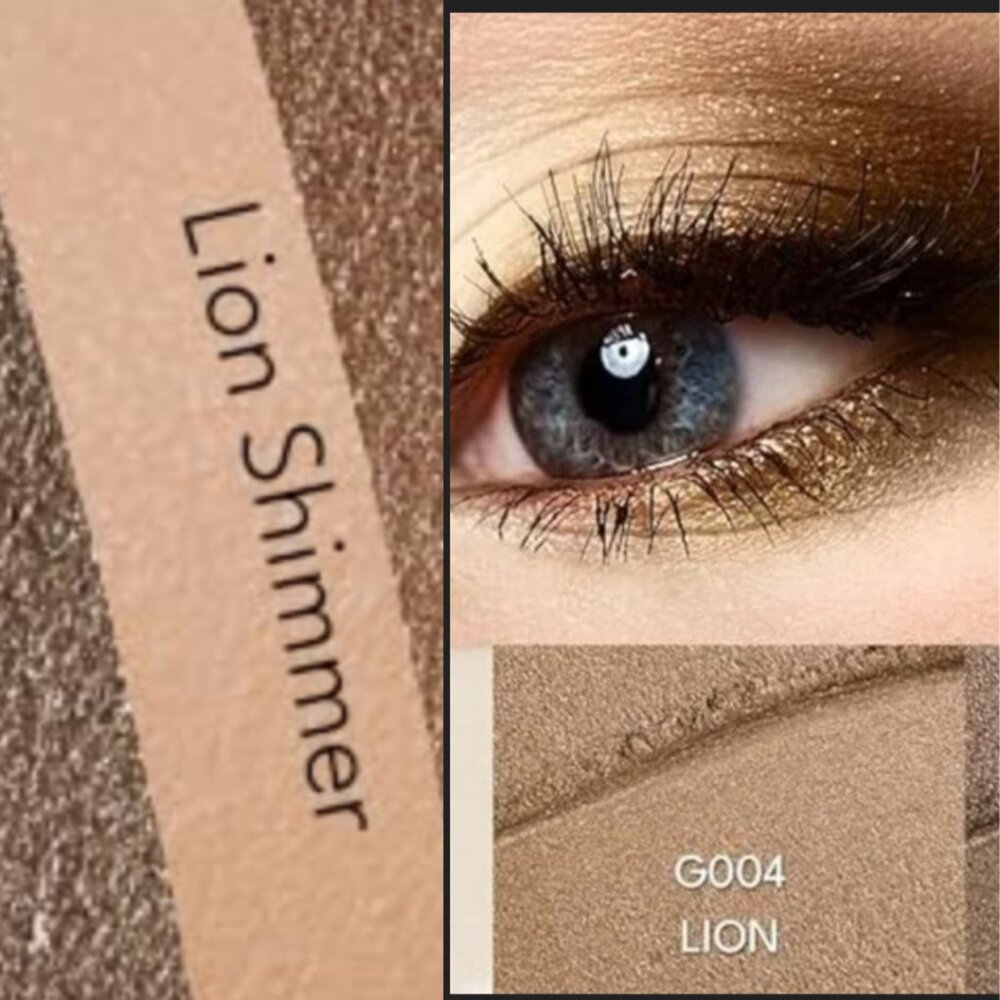 NEW IMAKEUPNOW - Cream-to-Powder Eyeshadow Stick LION SHIMMER G004